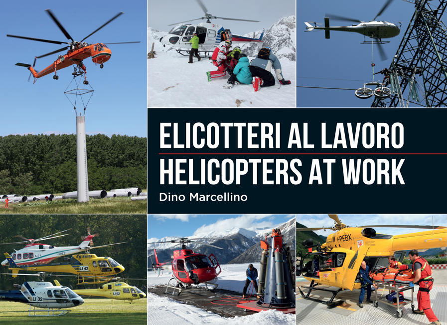 Libro lavoro aereo con elicotteri ed elisoccorso